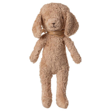 Vintage plush poedel - Dusty powder